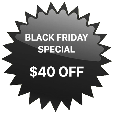 BLACK FRIDAY PROMOTION